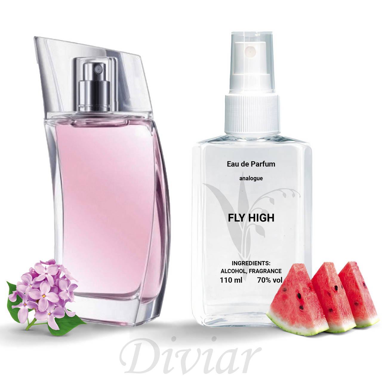 Парфумована вода Fly High, наливні французькі парфуми, жіночі парфуми, парфуми 110 мл