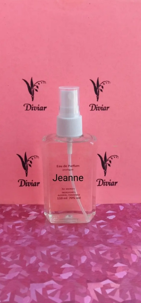 Парфумована вода Jeanne, наливні французькі парфуми, жіночі парфуми, наливні парфуми 110 мл