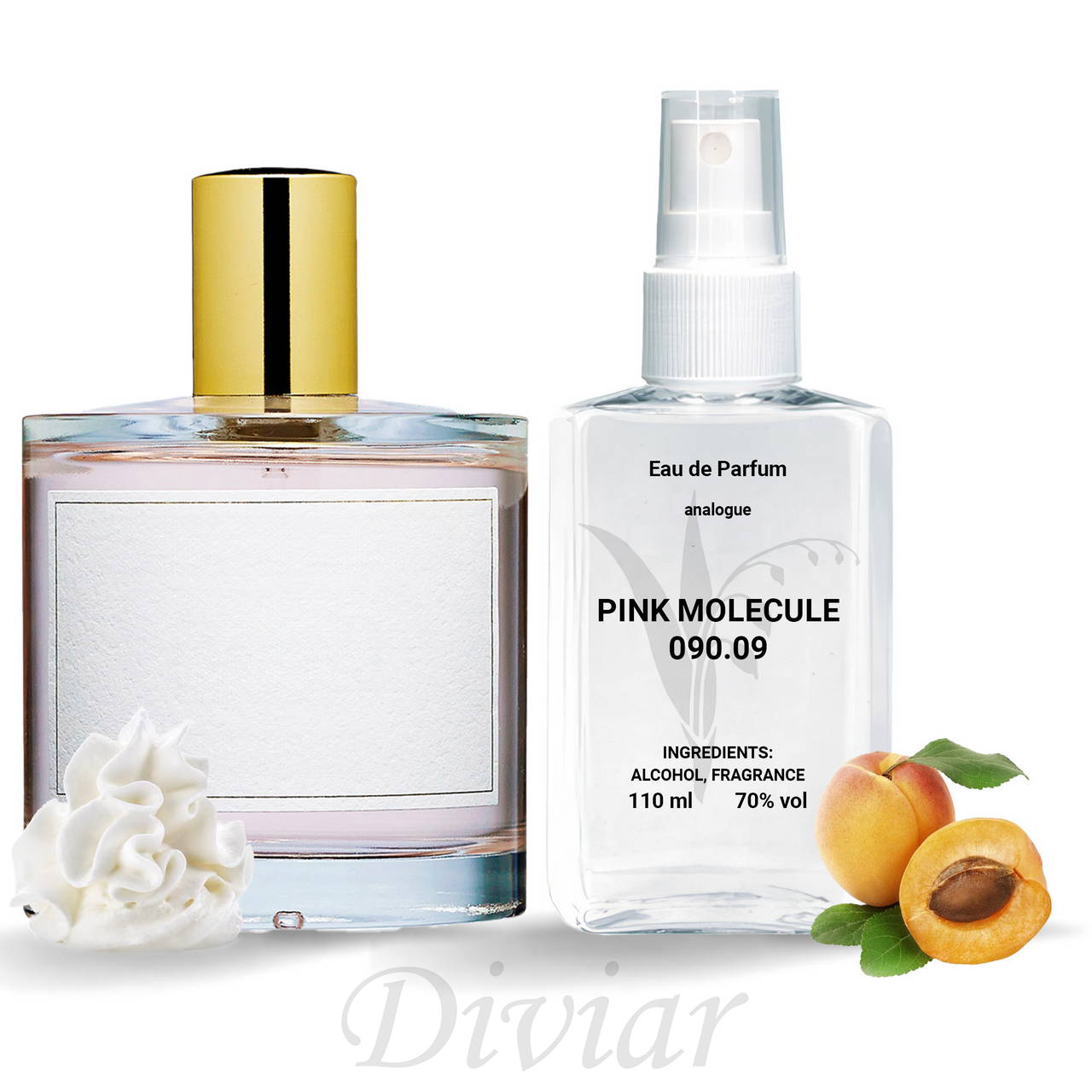 Zarkoperfume pink molecule 090.09, унісекс, французькі наливні духи, парфумована вода, молекула пінк