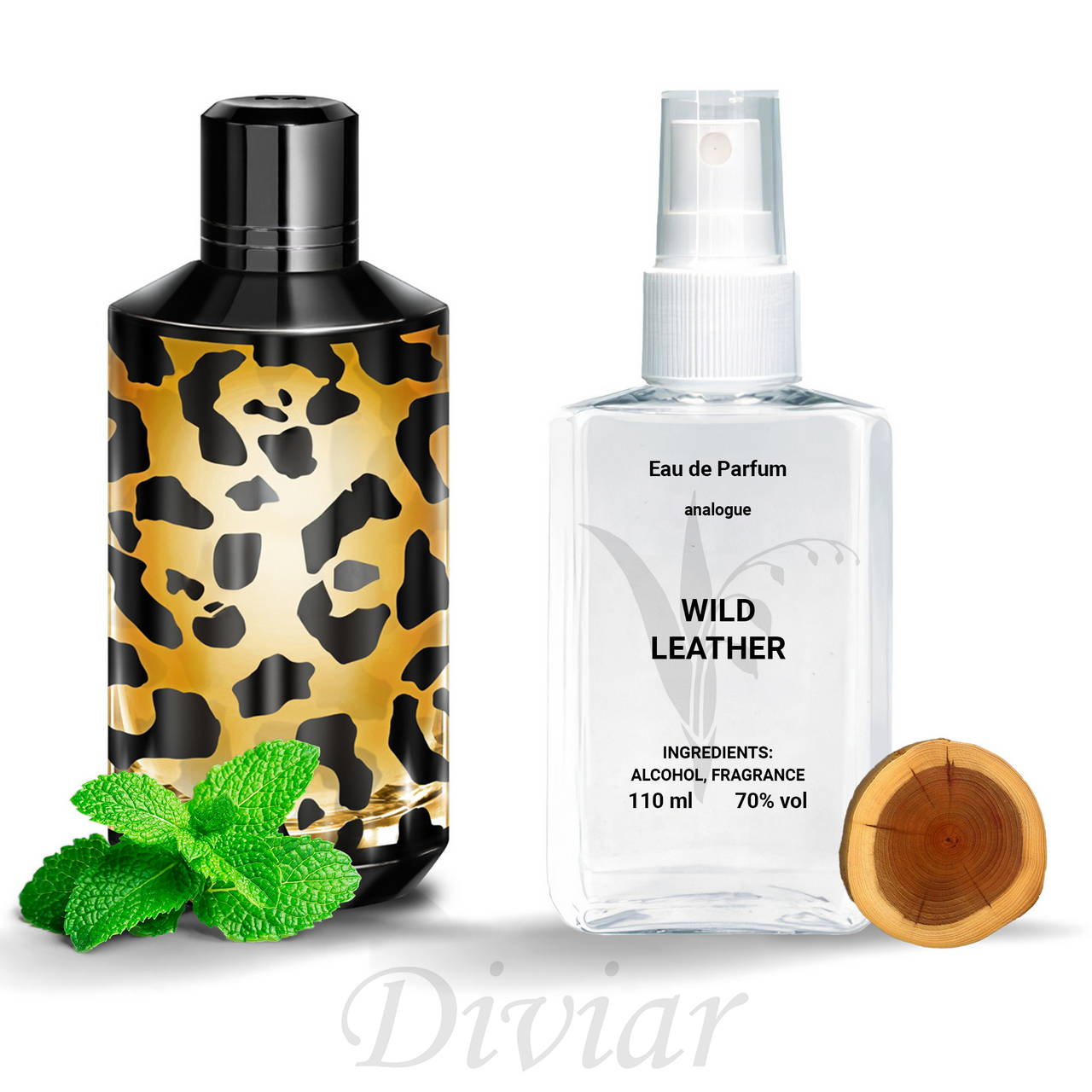 Mancera Wild Leather, парфумована вода, Унісекс, наливні парфуми Мансера вайлд лезер