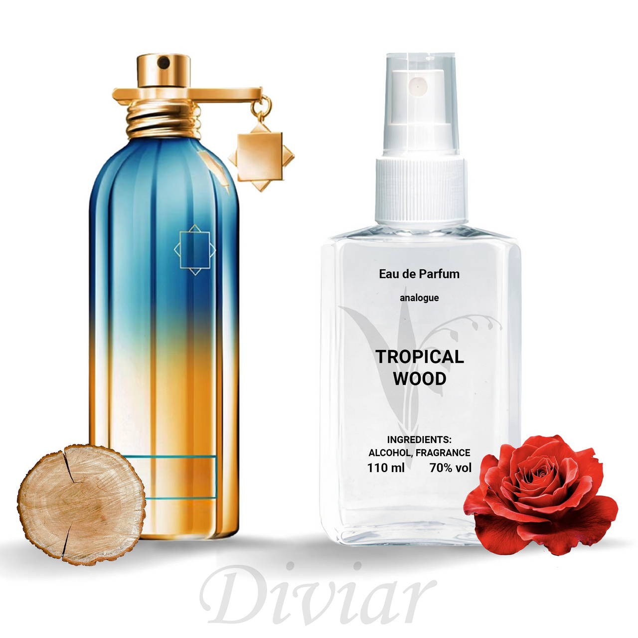 Montale Tropical Wood, наливні французькі парфуми, парфумована вода, парфуми унісекс