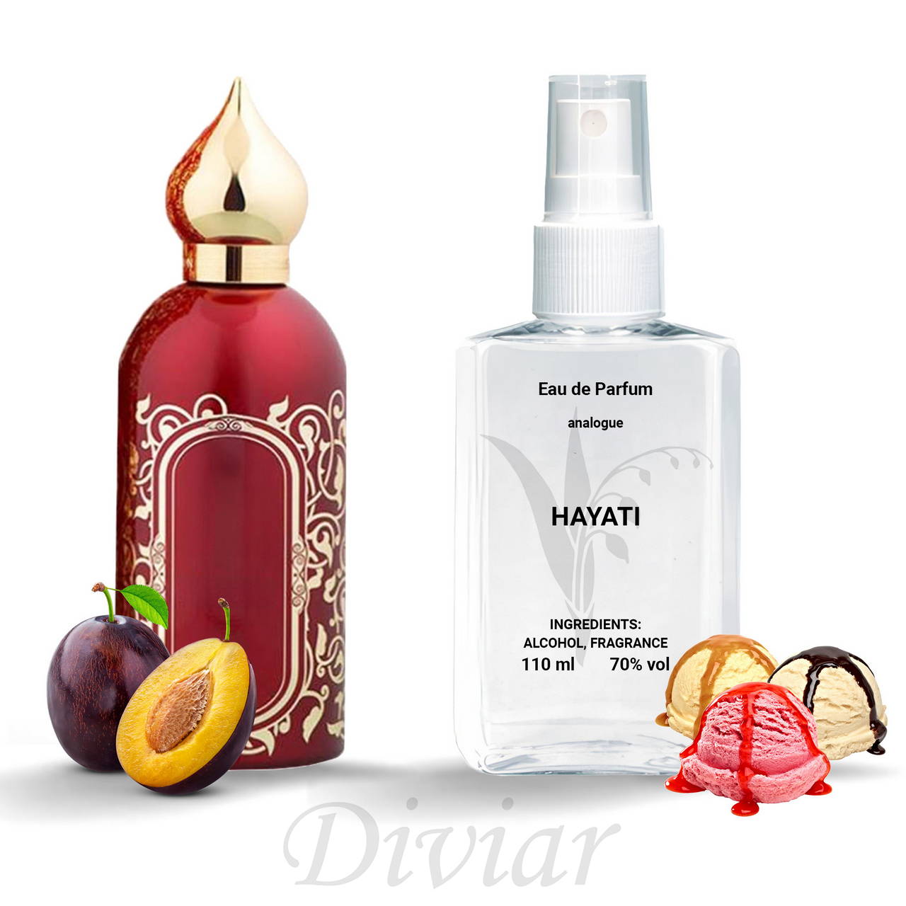 Attar Collection Hayati, наливні французькі парфуми, парфумована вода, парфуми унісекс, парфуми 110 л