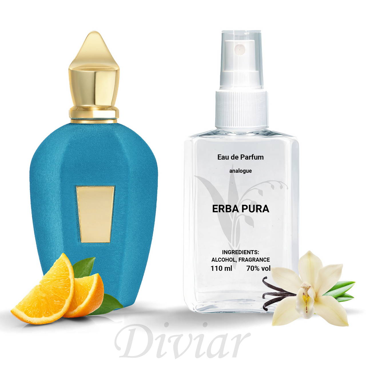 Аромат схожий на Xerjoff Erba Pura, парфумована вода, парфуми унісекс, наливні французькі парфуми