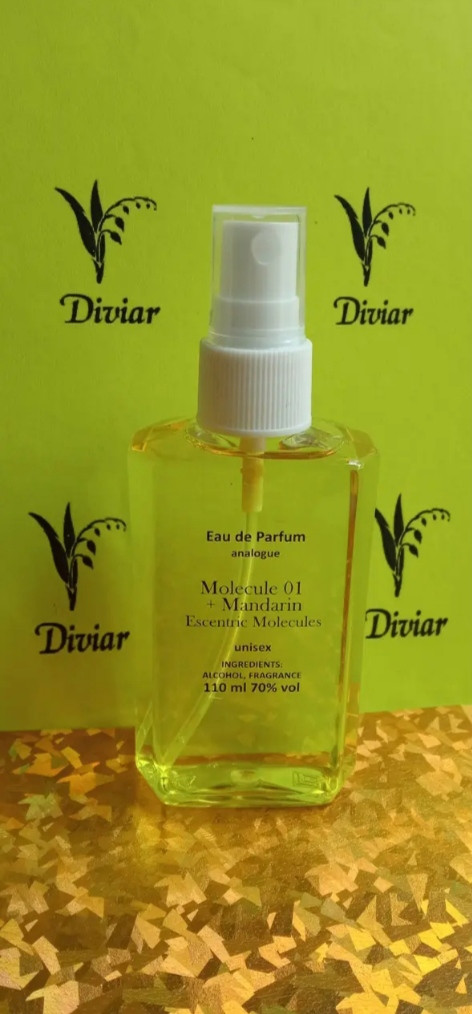 Аромат схожий на молекулу 01 + мандарин, парфумована вода, наливні французькі парфуми унісекс