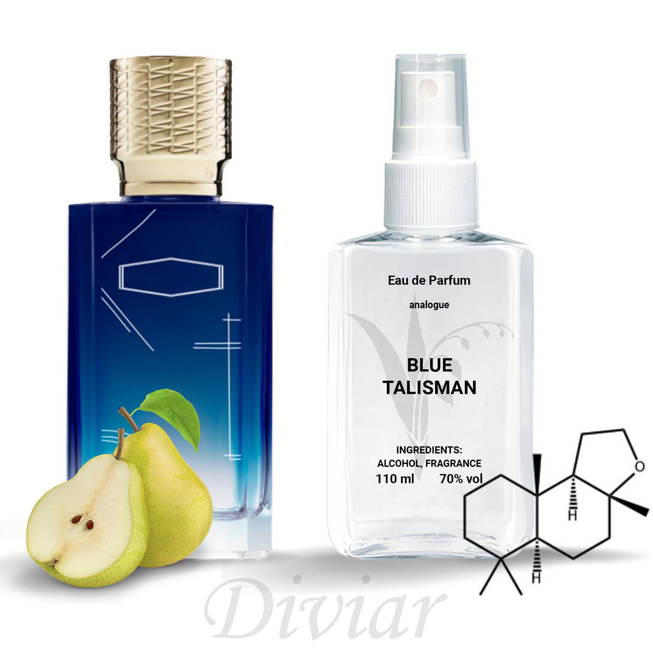 Парфюмированная вода Ex Nihilo Blue Talisman, наливная парфюмерия, парфюмерия унисекс, парфюмерия 110 л