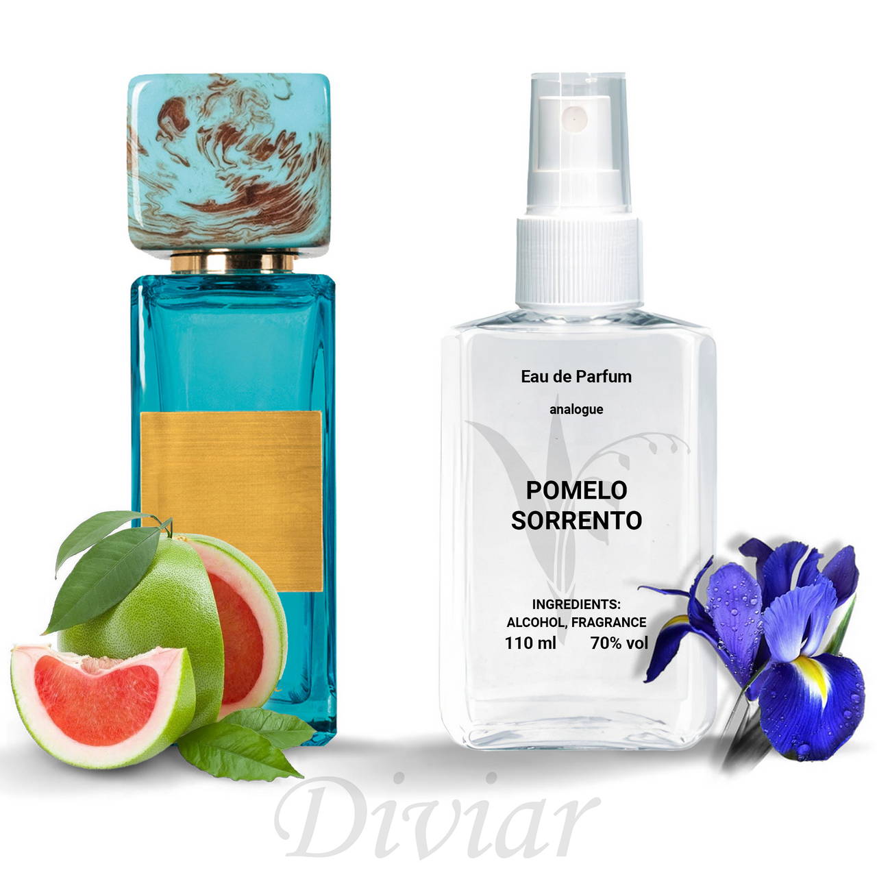 Аромат похож на Gritti Pomelo Sorrento, наливная парфюмерия, парфюмированная вода, парфюмы унисекс, парфюмы 110 мл