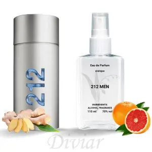 Аромат схожий на Carolina Herrera 212men, чоловіча парфумована вода, наливні чоловічі парфуми Кароліна Еррера