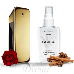 Аромат схожий на Paco Rabanne One million, парфумована чоловіча вода, наливні французькі парфуми Ван мільйон