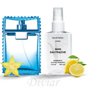Аромат схожий на Versace man eau Fraiche, парфумована чоловіча вода, наливні французькі парфуми, Версаче фреш