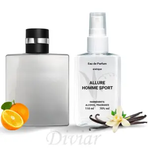 Аромат схожий на Шанель алюр Хом спорт, парфумована вода, наливні французькі парфуми