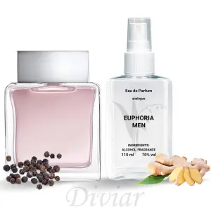Парфумована вода Euphoria чоловічі, наливні французькі парфуми, чоловічі парфуми, парфуми 110 мл