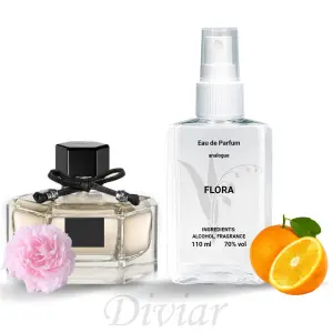 Парфумована вода, аромат схожий на Gucci Flora by Gucci, французькі наливні жіночі духи, Флора бай гуччі