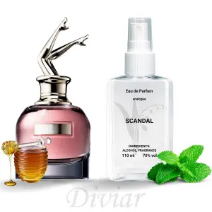 Аромат схожий на Scandal Jean Paul Gaultier, французькі жіночі духи, скандал жан поль готьє 110мл