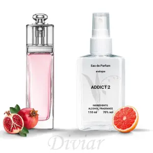 Парфумована вода, аромат схожий на Dior Addict 2, наливні духи, жіночі парфуми