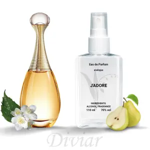 Аромат схожий на Крістіан Діор Жадор, жіноча парфумована вода, наливні французькі парфуми Діор Жадор 110мл