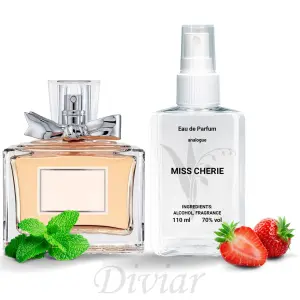 Аромат схожий на Міс діор шері, жіноча парфумована вода, наливні французькі парфуми