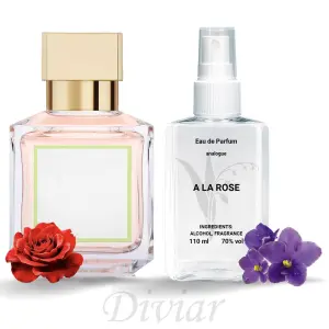 Аромат схожий на Мейсон франсис куркджан а ля роуз, парфумована жіноча вода, наливні французькі парфуми