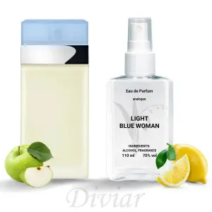 Жіночі парфуми лайт Блю, наливна французька парфумерія, парфумована вода, жіночі парфуми 110 мл, 50 мл, 30 мл