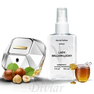 Аромат схожий на Paco Rabanne Lady Million lucky, наливні французькі парфуми, парфумована вода, жіночі парфуми