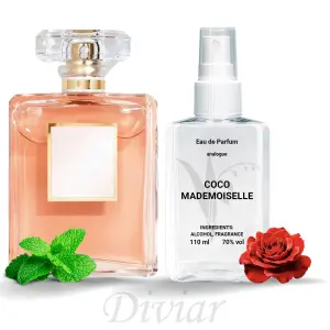 Аромат схожий на Шанель Коко мадмуазель, наливні французькі парфуми, парфумована вода, парфуми жіночі 110 мл