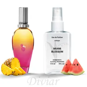 Аромат схожий на Miami Blossom, парфумована вода, наливна жіноча парфумерія, парфуми 110 мл