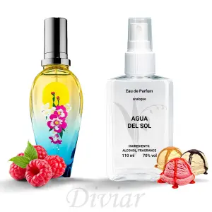 Парфумована вода Aqua Del Sol, наливна парфумерія, жіночі парфуми, парфуми 110 мл