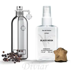 Аромат схожий на Montale Black Musk, наливна парфумерія, французькі нішові парфуми унісекс