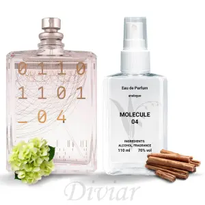 Аромат схожий на молекулу 04, парфумована вода, наливні французькі парфуми, ексцентрик молекула 04